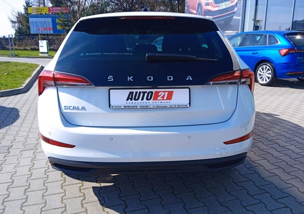 Skoda Scala cena 109900 przebieg: 1401, rok produkcji 2023 z Jedlina-Zdrój małe 466